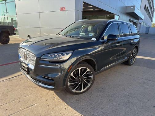 Blue 2023 Lincoln Aviator Reserve