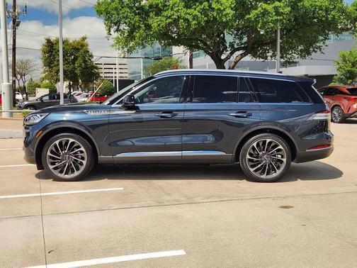 Blue 2023 Lincoln Aviator Reserve