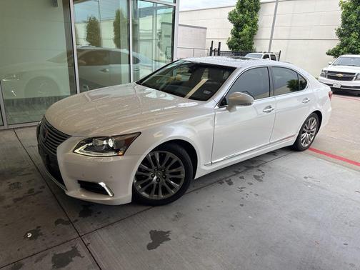 White Pearl 2017 Lexus LS 460 Base
