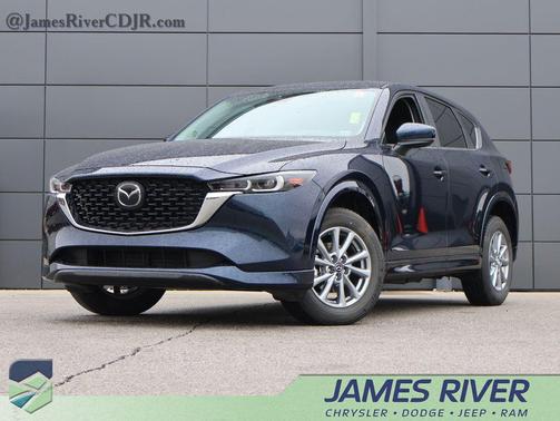 Deep Crystal Blue Mica 2025 Mazda CX-5 2.5 S Select Package
