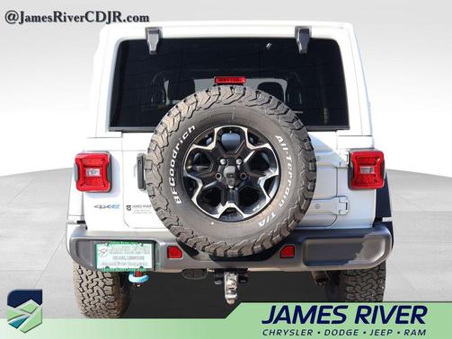 Bright White Clearcoat 2023 Jeep Wrangler 4xe Rubicon