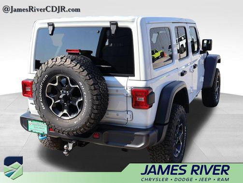Bright White Clearcoat 2023 Jeep Wrangler 4xe Rubicon