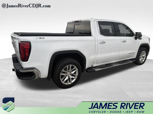 Summit White 2019 GMC Sierra 1500 SLT