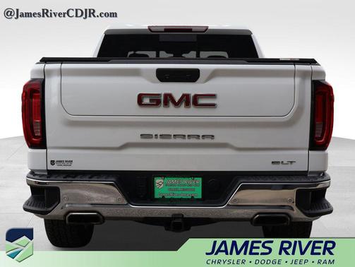 Summit White 2019 GMC Sierra 1500 SLT