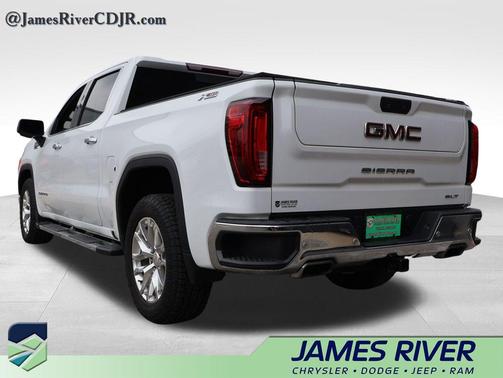 Summit White 2019 GMC Sierra 1500 SLT