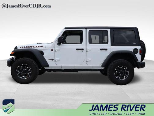 Bright White Clearcoat 2023 Jeep Wrangler Rubicon