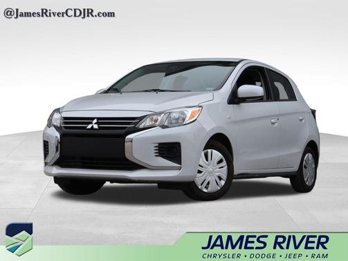 White Diamond 2024 Mitsubishi Mirage ES
