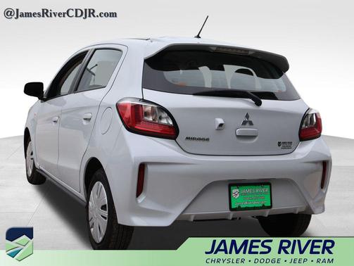 White Diamond 2024 Mitsubishi Mirage ES