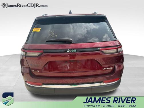 Velvet Red Pearlcoat 2024 Jeep Grand Cherokee Limited
