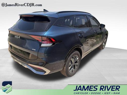 Vesta Blue 2025 Kia Sportage Hybrid SX-Prestige
