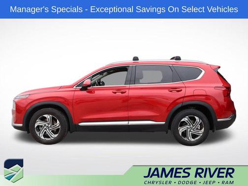 Calypso Red 2022 Hyundai SANTA FE SEL 2.4