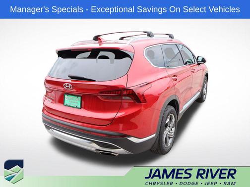 Calypso Red 2022 Hyundai SANTA FE SEL 2.4