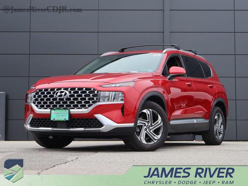 Calypso Red 2022 Hyundai SANTA FE SEL 2.4