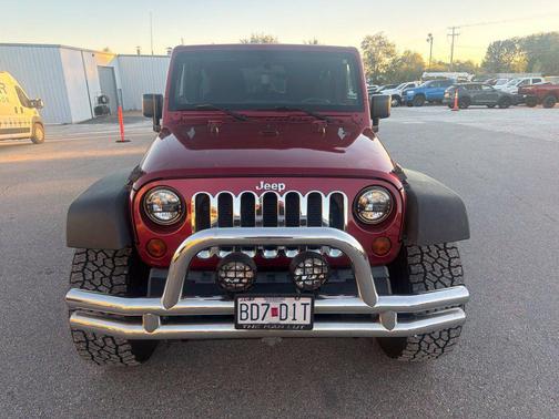 Deep Cherry Red Crystal Pearlcoat 2012 Jeep Wrangler Unlimited Sport