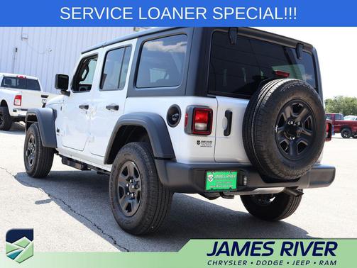 Bright White Clearcoat 2026 Jeep Wrangler Sport