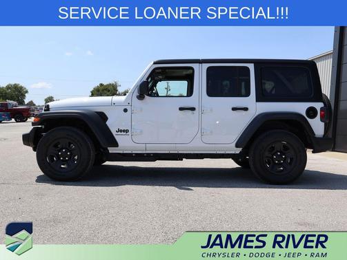 Bright White Clearcoat 2026 Jeep Wrangler Sport