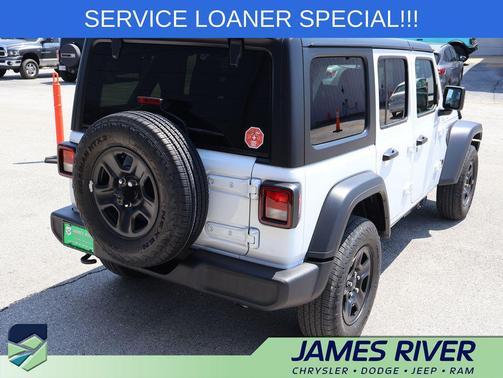 Bright White Clearcoat 2026 Jeep Wrangler Sport