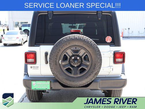 Bright White Clearcoat 2026 Jeep Wrangler Sport