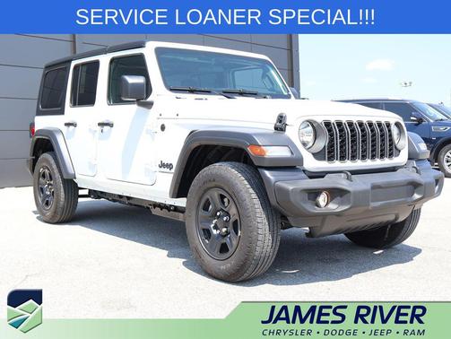 Bright White Clearcoat 2026 Jeep Wrangler Sport