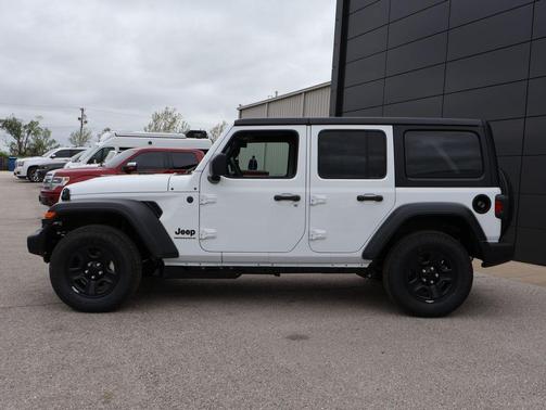 Bright White Clearcoat 2026 Jeep Wrangler Sport