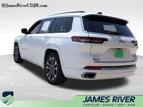 Bright White Clearcoat 2024 Jeep Grand Cherokee L Overland