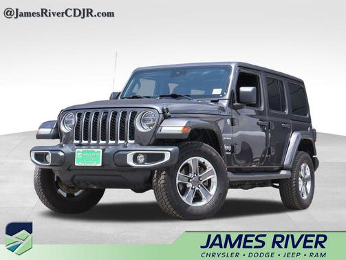 Granite Crystal Metallic Clearcoat 2021 Jeep Wrangler Unlimited Sahara