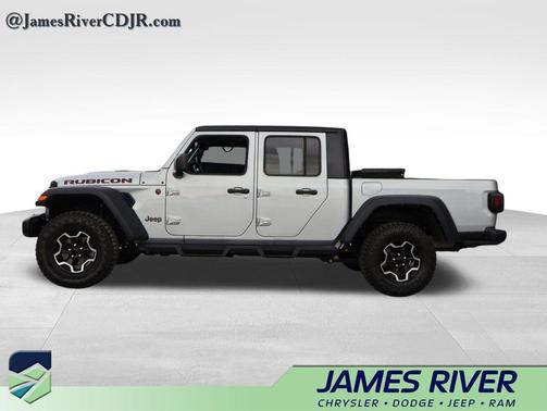 Silver Zynith Clearcoat 2023 Jeep Gladiator Rubicon