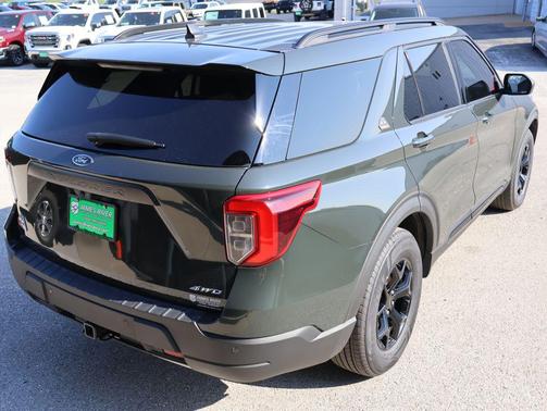 Forged Green Metallic 2021 Ford Explorer Timberline