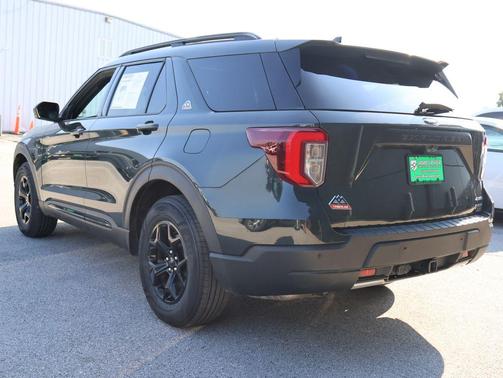 Forged Green Metallic 2021 Ford Explorer Timberline