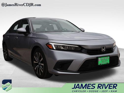 Lunar Silver Metallic 2023 Honda Civic EX
