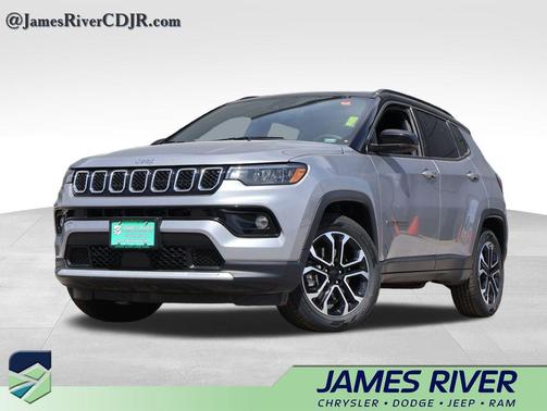 Silver Zynith Metallic Clearcoat 2024 Jeep Compass Limited