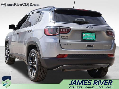 Silver Zynith Metallic Clearcoat 2024 Jeep Compass Limited