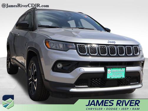 Silver Zynith Metallic Clearcoat 2024 Jeep Compass Limited