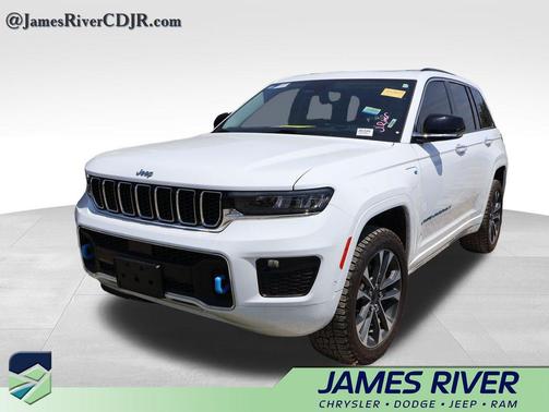 Bright White Clearcoat 2022 Jeep Grand Cherokee 4xe Overland