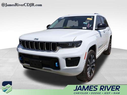 Bright White Clearcoat 2022 Jeep Grand Cherokee 4xe Overland
