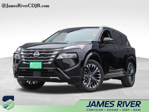 Super Black 2026 Nissan Rogue Platinum