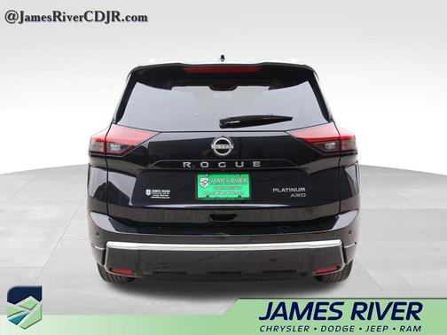 Super Black 2026 Nissan Rogue Platinum