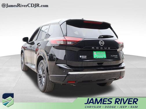 Super Black 2026 Nissan Rogue Platinum
