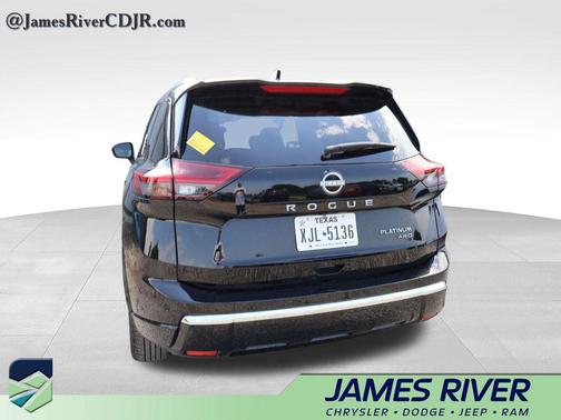 Super Black 2026 Nissan Rogue Platinum