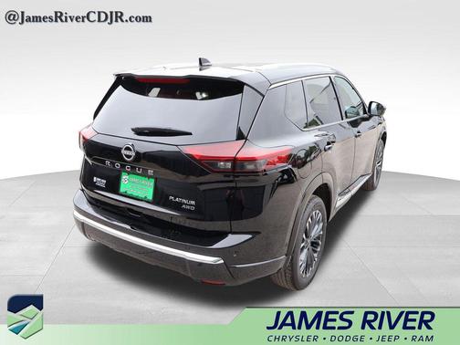Super Black 2026 Nissan Rogue Platinum