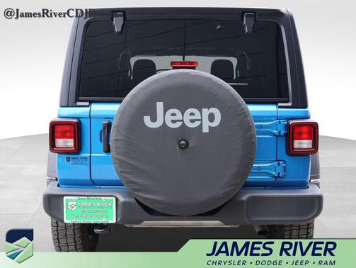 Hydro Blue Pearlcoat 2022 Jeep Wrangler Unlimited Sport Altitude
