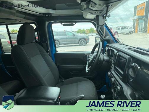 Hydro Blue Pearlcoat 2022 Jeep Wrangler Unlimited Sport Altitude