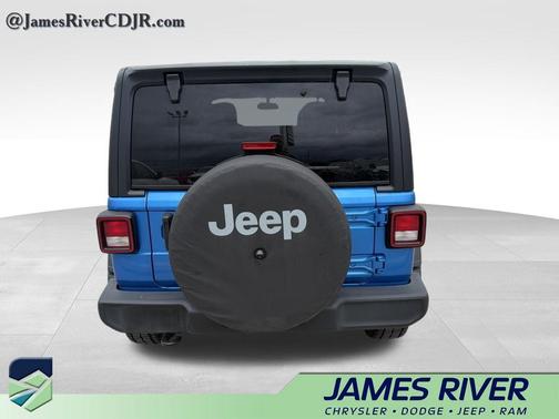 Hydro Blue Pearlcoat 2022 Jeep Wrangler Unlimited Sport Altitude