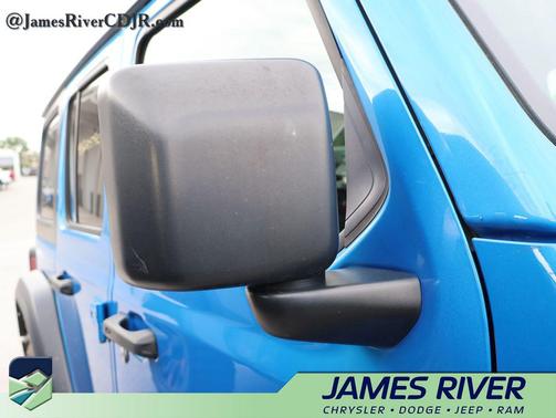 Hydro Blue Pearlcoat 2022 Jeep Wrangler Unlimited Sport Altitude