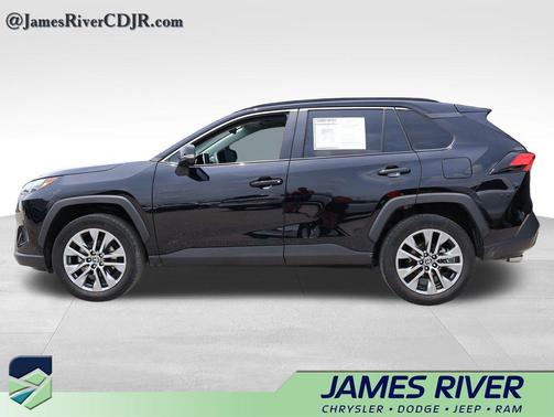 Midnight Black Metallic 2023 Toyota RAV4 XLE Premium