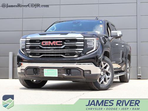 Onyx Black 2025 GMC Sierra 1500 SLT