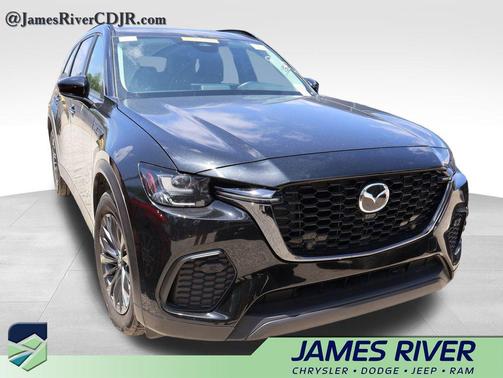 Jet Black Mica 2025 Mazda CX-70 3.3 Turbo Preferred Package