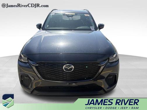 Jet Black Mica 2025 Mazda CX-70 3.3 Turbo Preferred Package