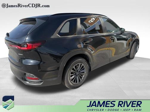 Jet Black Mica 2025 Mazda CX-70 3.3 Turbo Preferred Package