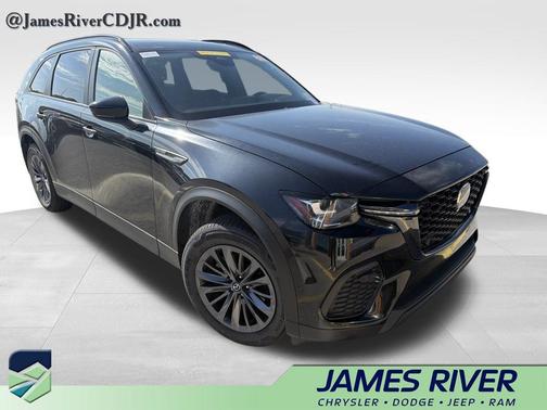 Jet Black Mica 2025 Mazda CX-70 3.3 Turbo Preferred Package